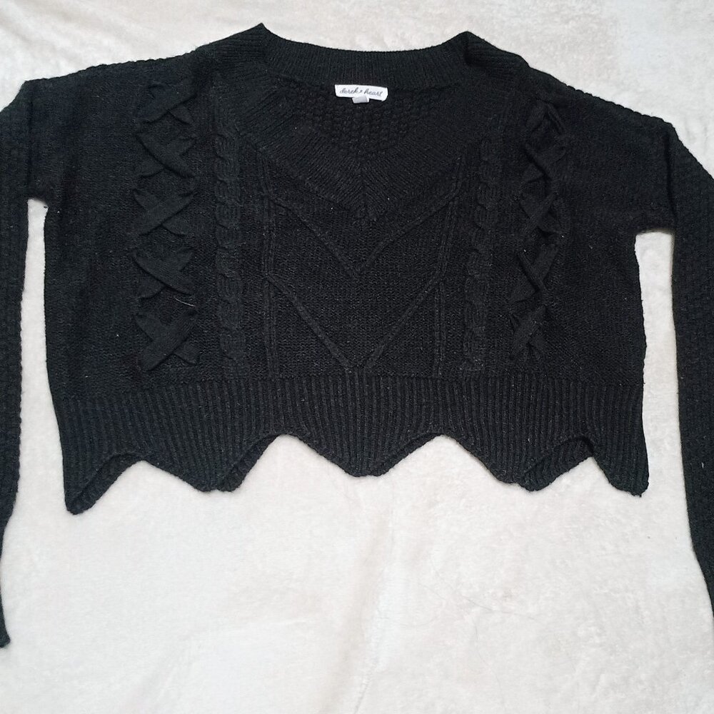 Black fashionable Sweater